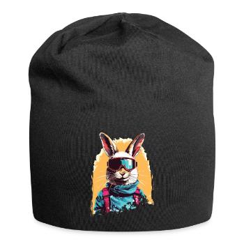Après Party Mountains Snow Bunny Ski - Jersey Beanie - black - Front