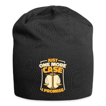Just One More Case I Promise Attorney General - Jersey Beanie - black - Front