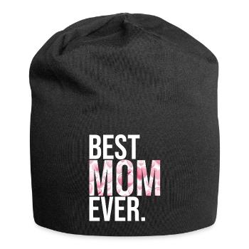 Mom Gift Mother's Day Birthday Mom - Jersey Beanie - black - Front
