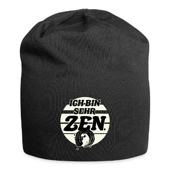 Symbole zen - Bonnet en jersey - noir - Devant