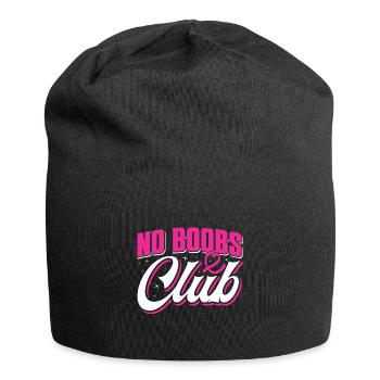 Pride Mastectomie Survivante du cancer Cancer du sein - Bonnet en jersey - noir - Devant
