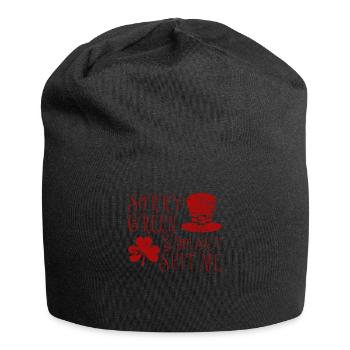 St Patrick's Day Green doesn't suit me - Jersey Beanie - black - Front