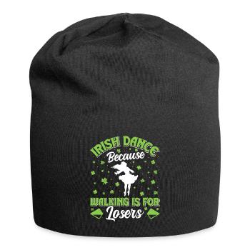 Irischer Tanz Irisches Tanzen - Jersey-Beanie - Schwarz - Vorne
