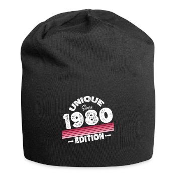Unique Since 1980's Edition Birthday Vintage 1980's - Jersey Beanie - black - Front