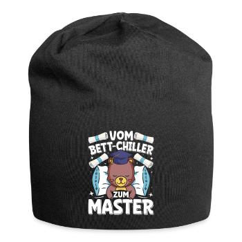 Mémoire de maîtrise réalisé du refroidisseur de lit au lit - Bonnet en jersey - noir - Devant
