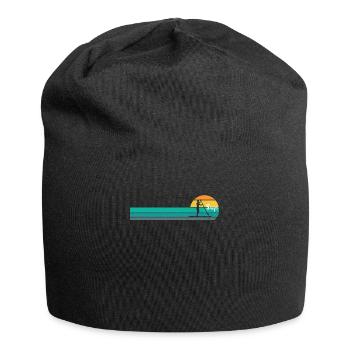 Stand up vintage Stand up Fahrer und Board Paddler - Jersey-Beanie - Schwarz - Vorne