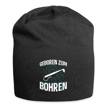 Zahnarzt Spruch lustiges Dentist Motiv Zahn - Jersey-Beanie - Schwarz - Vorne