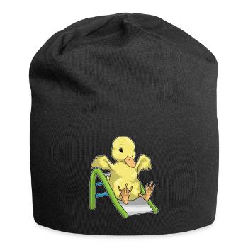 Duck Slide - Jersey Beanie - black - Front