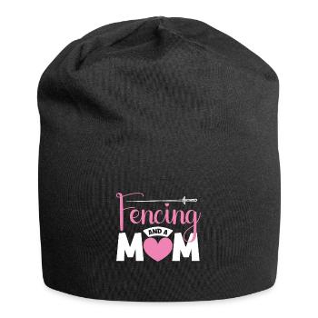 I've gone from mom to mom to be great - Jersey Beanie - black - Front