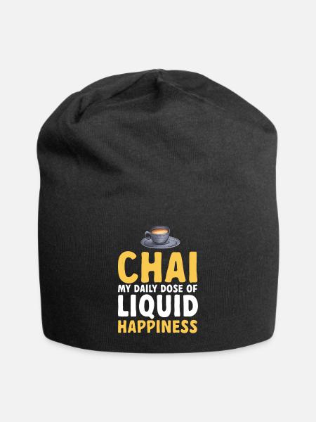 Chai Tee Masala Chai - Jersey-Beanie - Schwarz