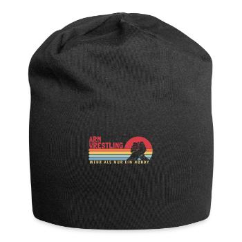 Le bras de fer plus qu’un bras d’exercice de loisir - Bonnet en jersey - noir - Devant