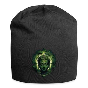 Buddhismus Yoga Buddhist Zen Meditation Buddha - Jersey-Beanie - Schwarz - Vorne