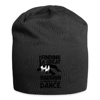 Makes Me Dance Thrifty Shopper's - Jersey-Beanie - Schwarz - Vorne