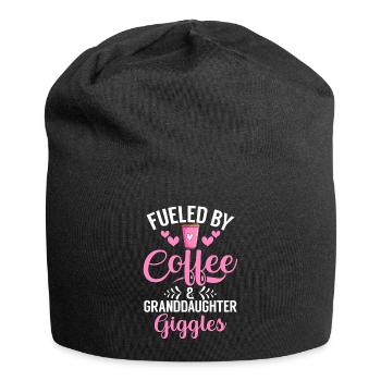 Granddaughter Gifts - Jersey Beanie - black - Front