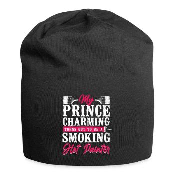 House Painter Decorator Girlfriend - Jersey Beanie - black - Front