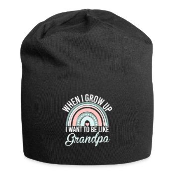 Granddaughter Gifts - Jersey Beanie - black - Front