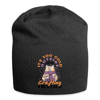 Indoor Creativity - Jersey Beanie - black - Front