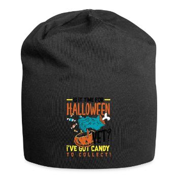 Time for Halloween Festive - Jersey-Beanie - Schwarz - Vorne