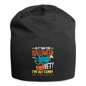 Time for Halloween Festive - Jersey-Beanie - Schwarz - Vorne