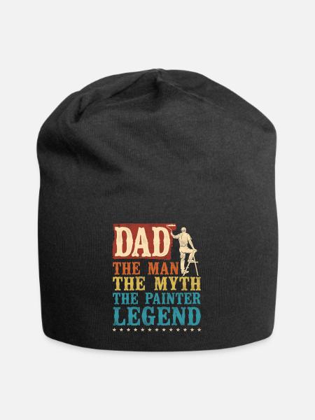 House Painter Decorator Dad Dad - Jersey-Beanie - Schwarz