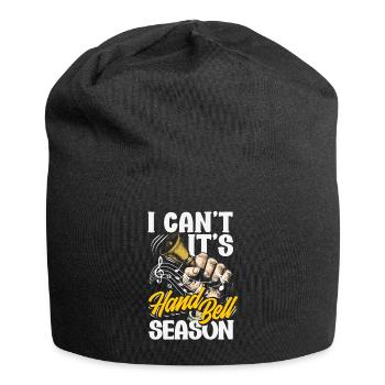 Choral Musical Instrument Hand Bell - Jersey Beanie - black - Front