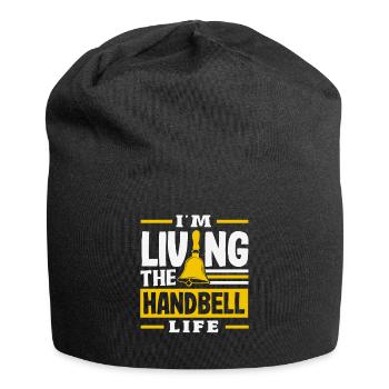 Choral Musical Instrument Hand Bell - Jersey Beanie - black - Front