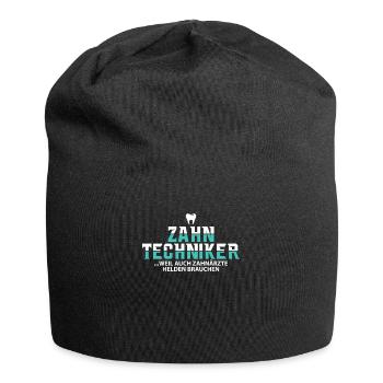 Zahntechniker Spruch Zahntechnik Team - Jersey-Beanie - Schwarz - Vorne