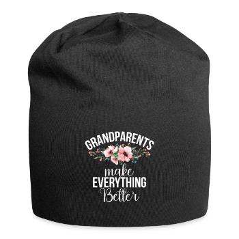 Granddaughter Gifts - Jersey Beanie - black - Front