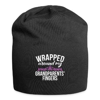 Granddaughter Gifts - Jersey Beanie - black - Front
