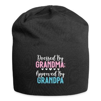Granddaughter Gifts - Jersey Beanie - black - Front