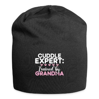Granddaughter Gifts - Jersey Beanie - black - Front