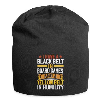 Board Game Saying - Shy, Introvert - Jersey Beanie - black - Front