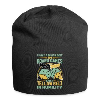 Board Game Saying - Shy, Introvert - Jersey Beanie - black - Front