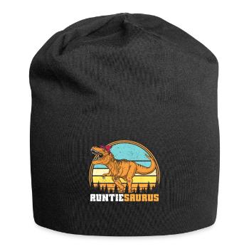 Tanteaurus T Rex dinosaure tante famille Saurus - Bonnet en jersey - noir - Devant