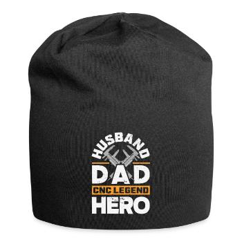 Machiniste CNC drôle - Bonnet en jersey - noir - Devant