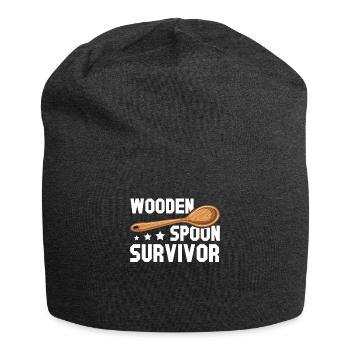 Wooden Spoon Survivor - Jersey-Beanie - Anthrazit - Vorne