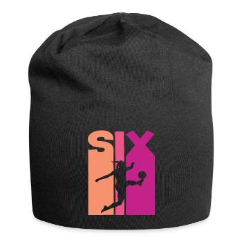 6th Birthday Women's Soccer Soccer Player Soccer - Jersey Beanie - black - Front