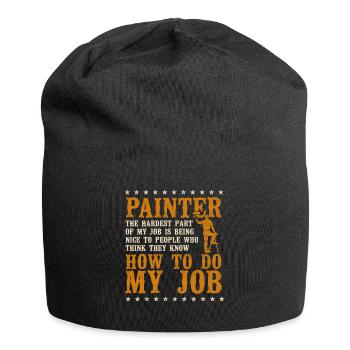House Painter Decorator Painter - Jersey-Beanie - Schwarz - Vorne