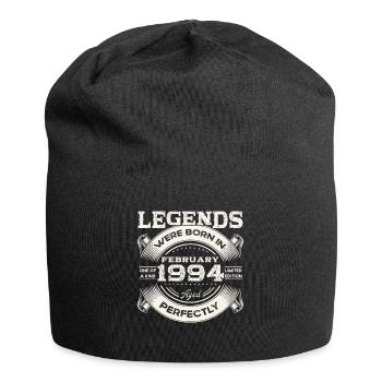30. Geburtstag Original Februar Jahrgang 1994 - Jersey-Beanie - Schwarz - Vorne