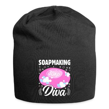 Soap Bath Soap Natural Soap - Jersey Beanie - black - Front