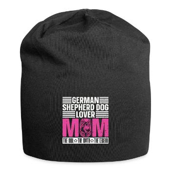 German Shepherd Dog Lover Mom The Belgian Shepherd - Jersey-Beanie - Schwarz - Vorne