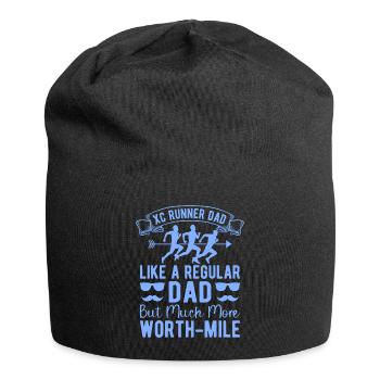 Funny XC Running Runner Cadeaux Édition Unique - Bonnet en jersey - noir - Devant