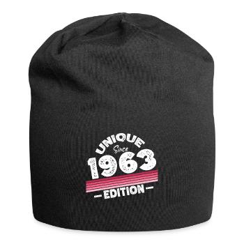 Unique depuis 1963 Edition Anniversaire Millésime 1963 - Bonnet en jersey - noir - Devant