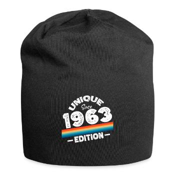 Unique depuis 1963 Edition Anniversaire Millésime 1963 - Bonnet en jersey - noir - Devant