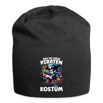 Pirate Carnival Carnival Costume - Jersey Beanie - black - Front