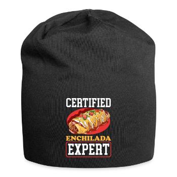 Enchilada Food Mexican Enchiladas Gift - Jersey Beanie - black - Front