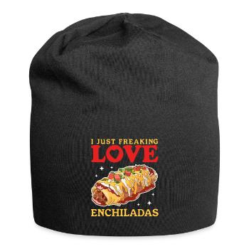 Enchilada Food Lover Enchiladas Gift - Jersey Beanie - black - Front