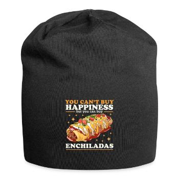 Enchilada Lover Food Enchiladas Gift - Jersey Beanie - black - Front