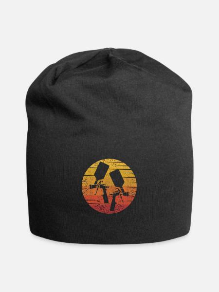 Retro Automobil Fahrzeug Auto Spray Auto Lackierer - Jersey-Beanie - Schwarz