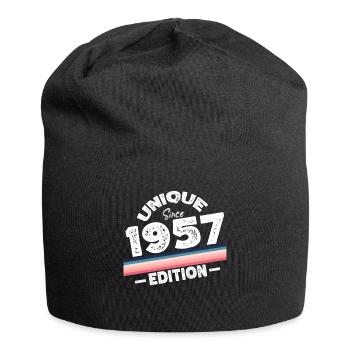 Unique since 1957 Edition Birthday Vintage 1957 - Jersey Beanie - black - Front